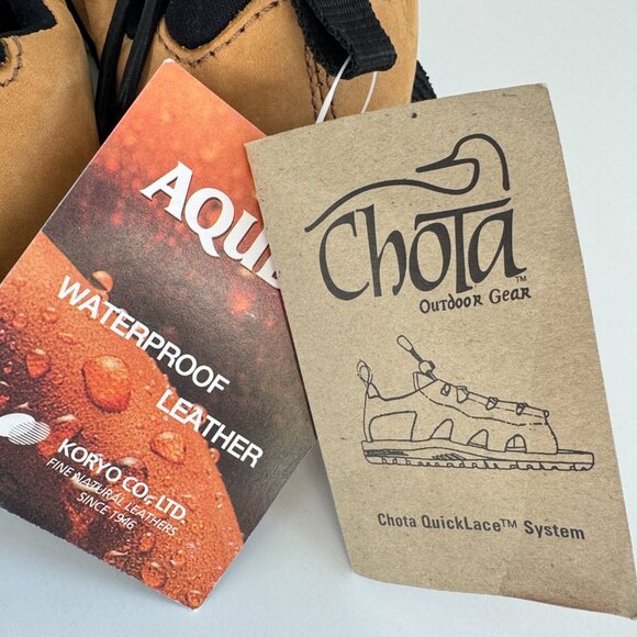 Chota Watersport & Wading Sandal Size Mens 5 QuickLace System Waterproof Leather - Picture 5 of 11